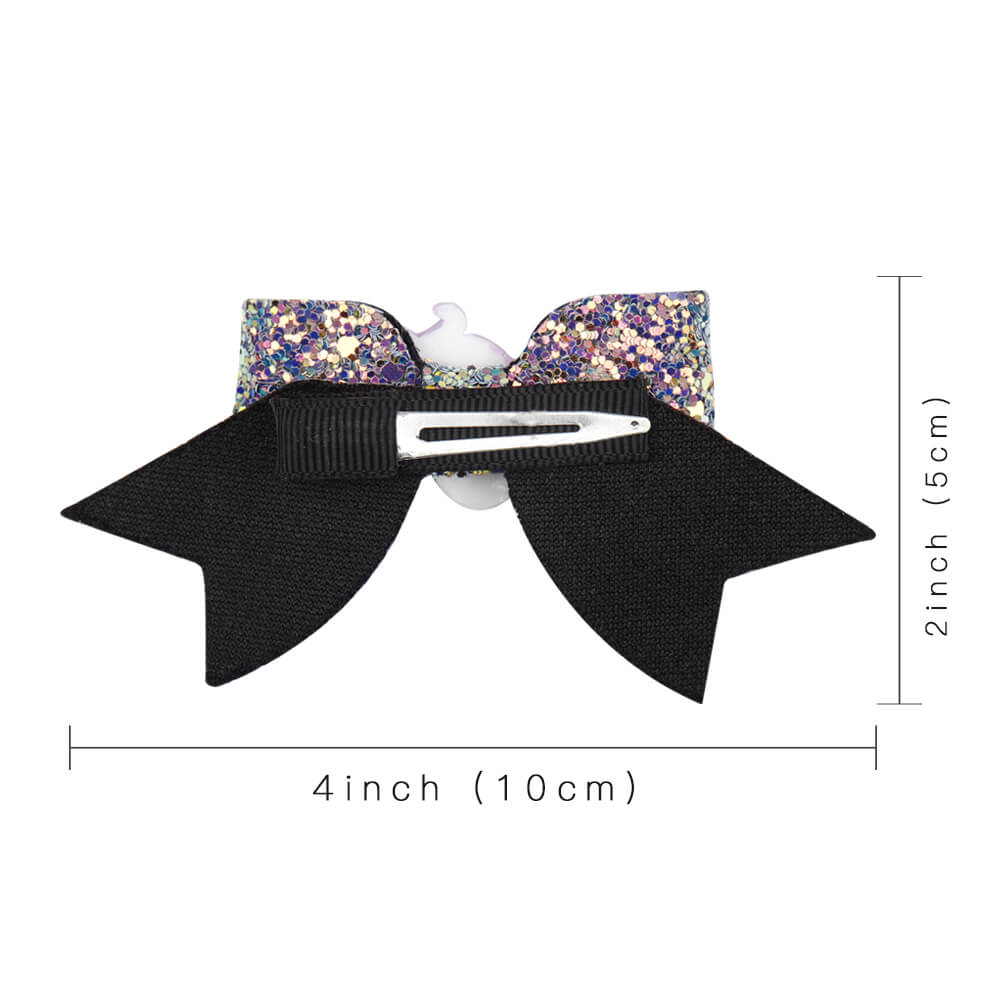 Swallowtail Glitter Hair Clip