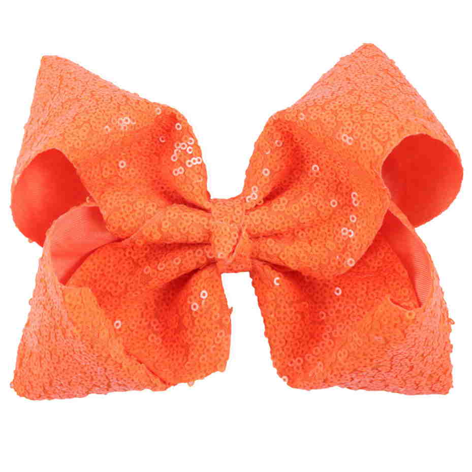 Large Full Sequin Hair Bow