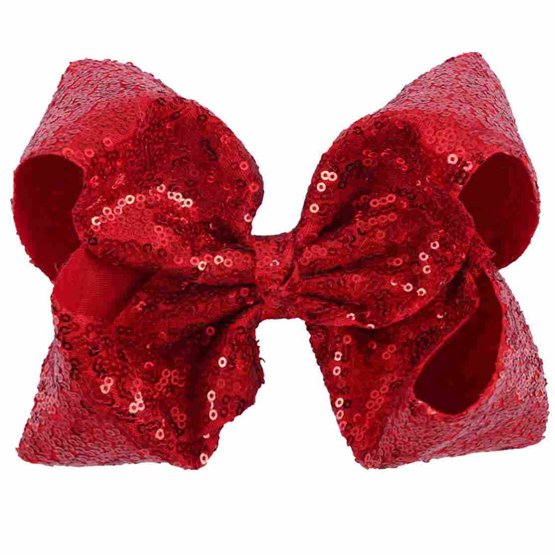 Large Full Sequin Hair Bow