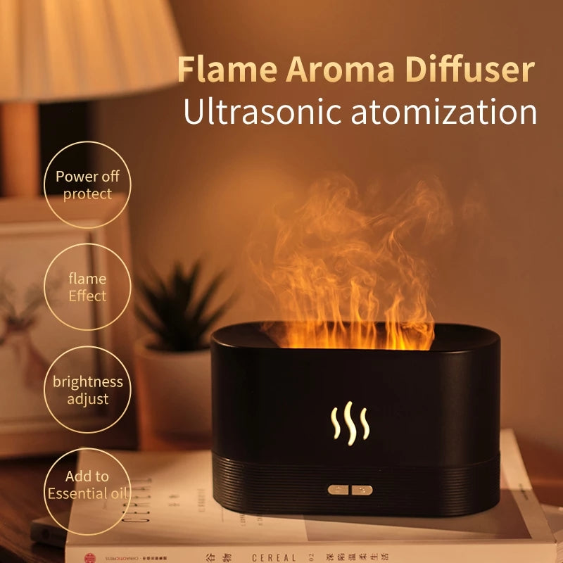 Flame Effect Humidifier Atomizer