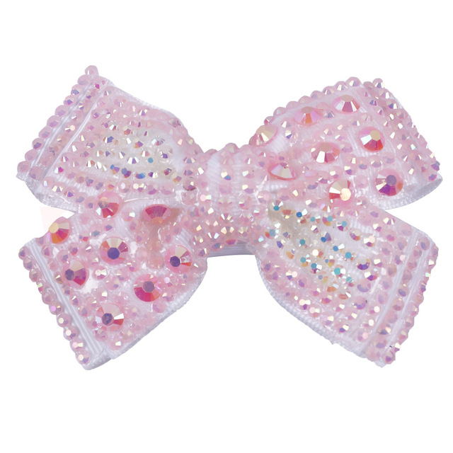 Girls Rhinestone Hair Bows