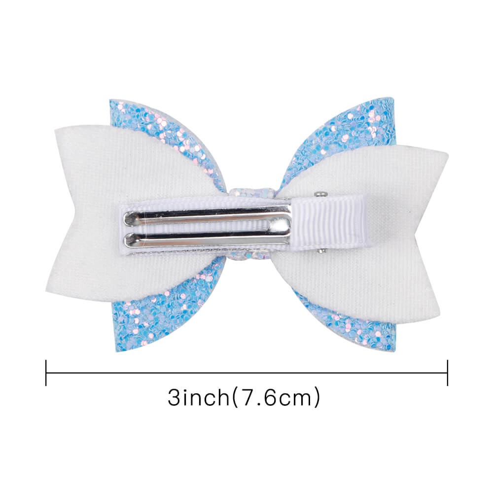 2Pcs/Set Unicorn Eyelash Hair Bow