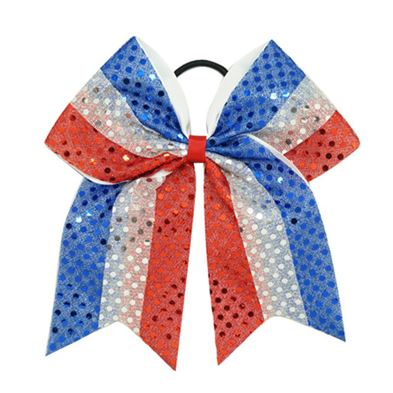 Sublimated Glitter Cheer Bows