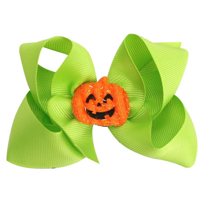 Oaoleer 50PCS Halloween Pumpkin Hair Bows