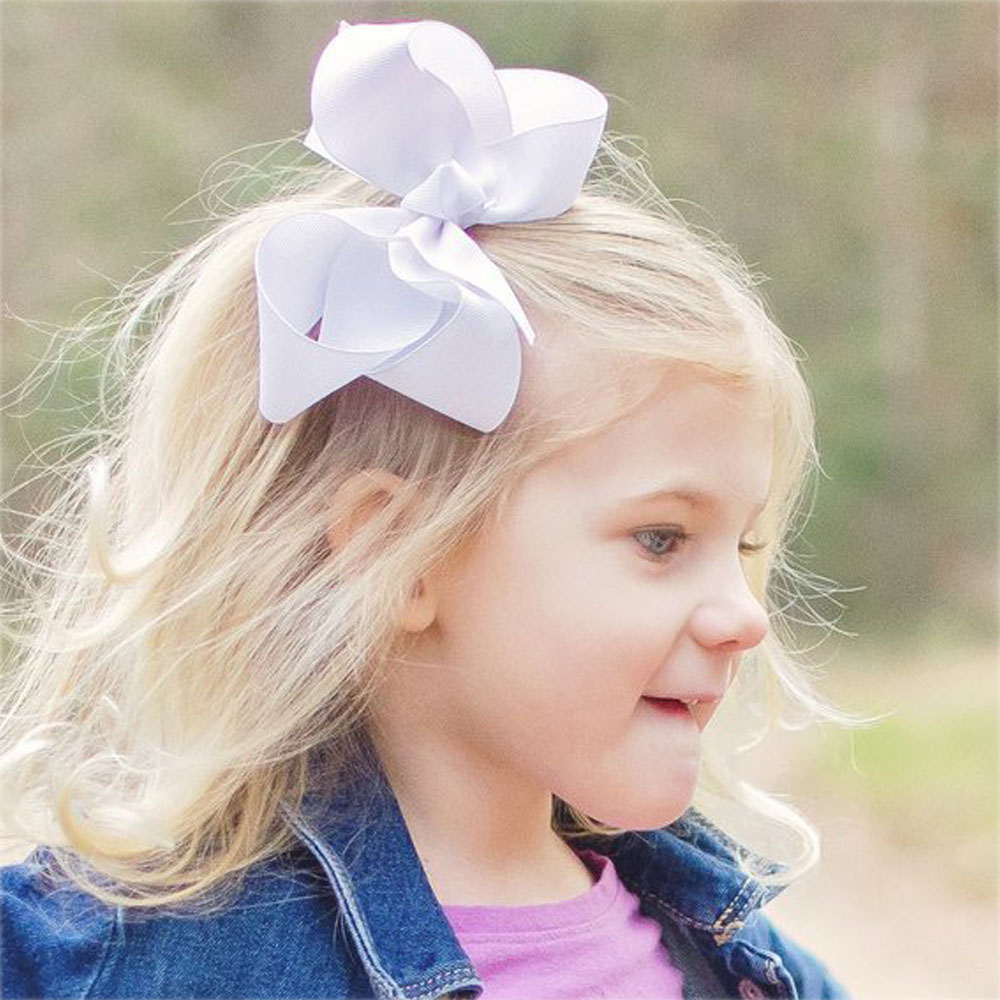 30pcs/lot 4 inch Classic Hair Bows for Girls