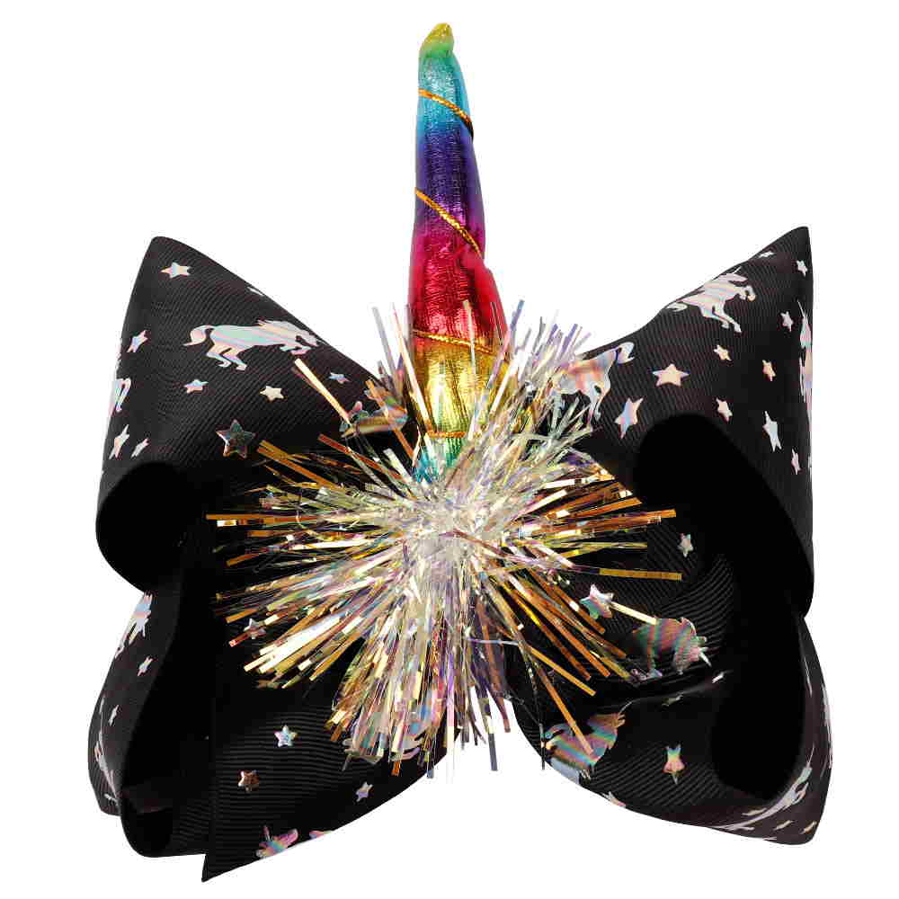 7 Inch Unicorn Hair Bow