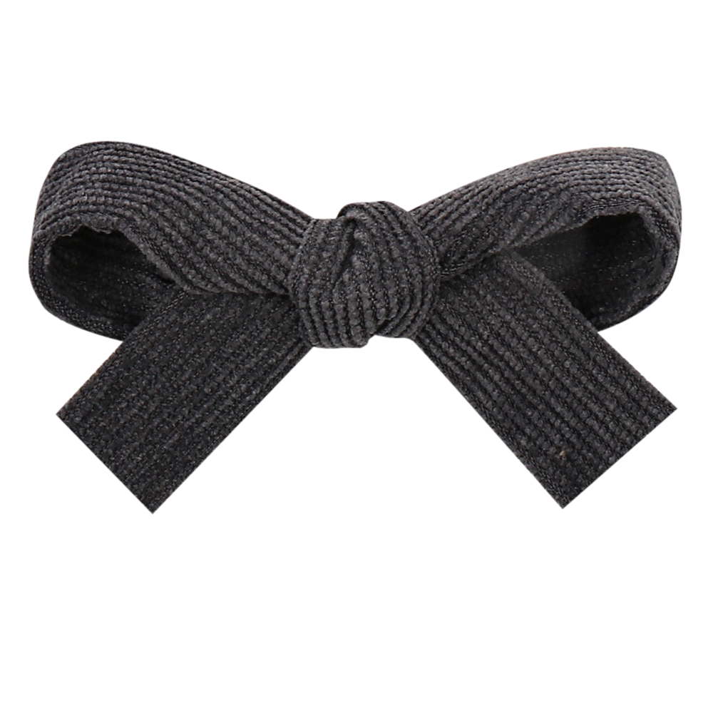 3.5 Inch Solid Velvet Hair Bows Clips for Girls