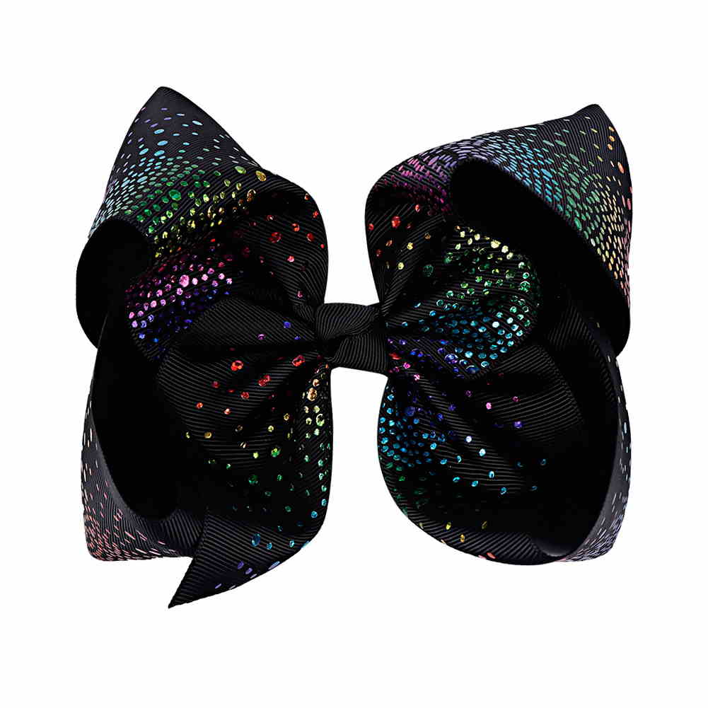 rhinestone hair bows