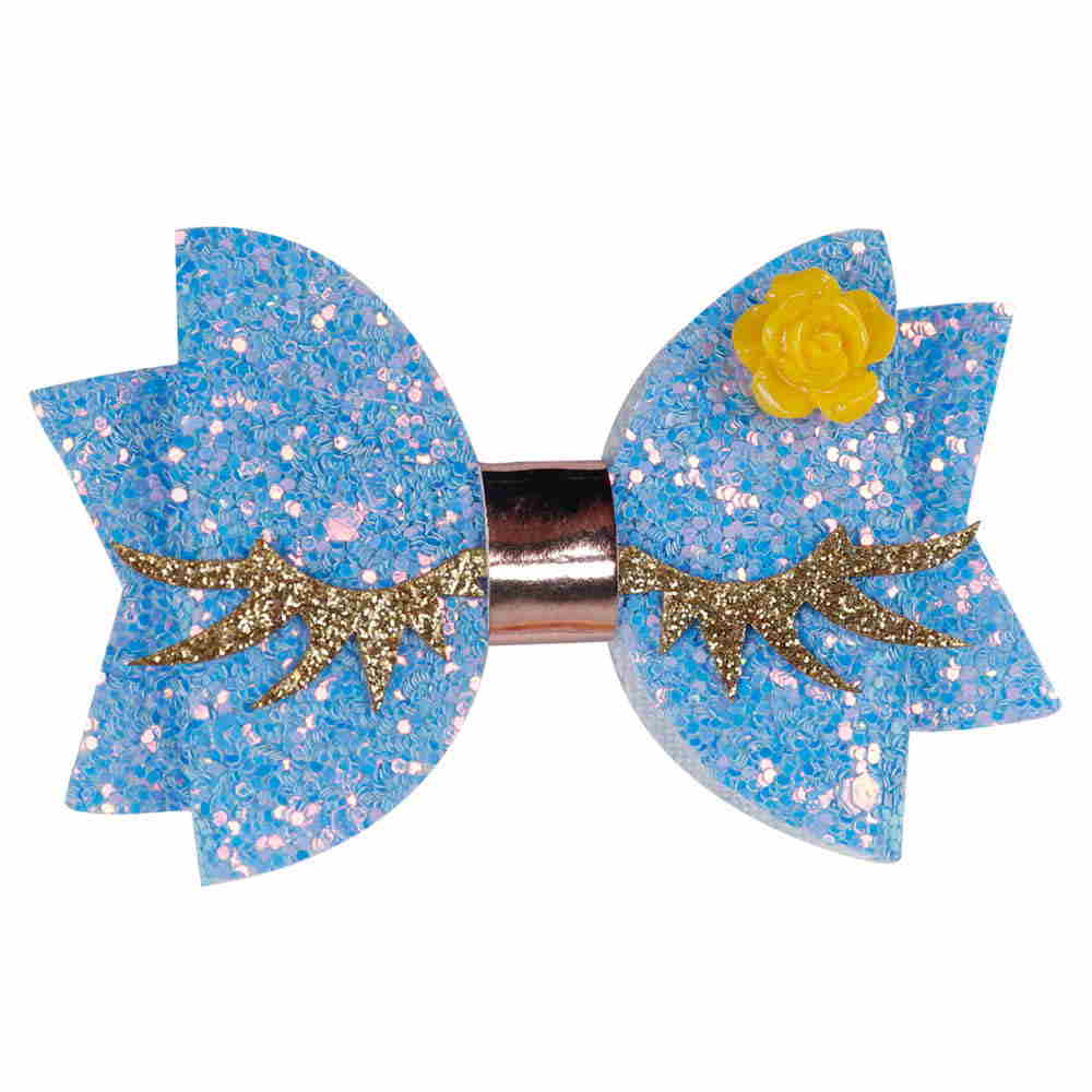 2Pcs/Set Unicorn Eyelash Hair Bow