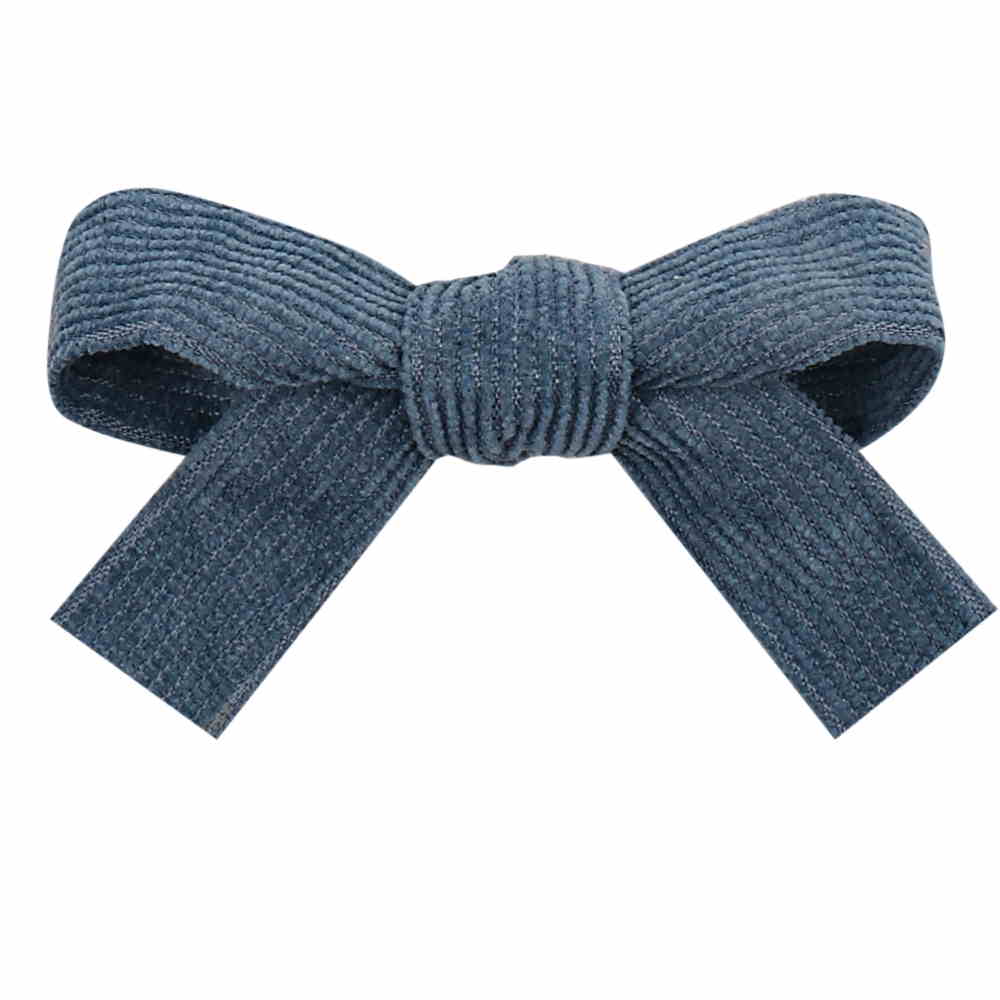 3.5 Inch Solid Velvet Hair Bows Clips for Girls