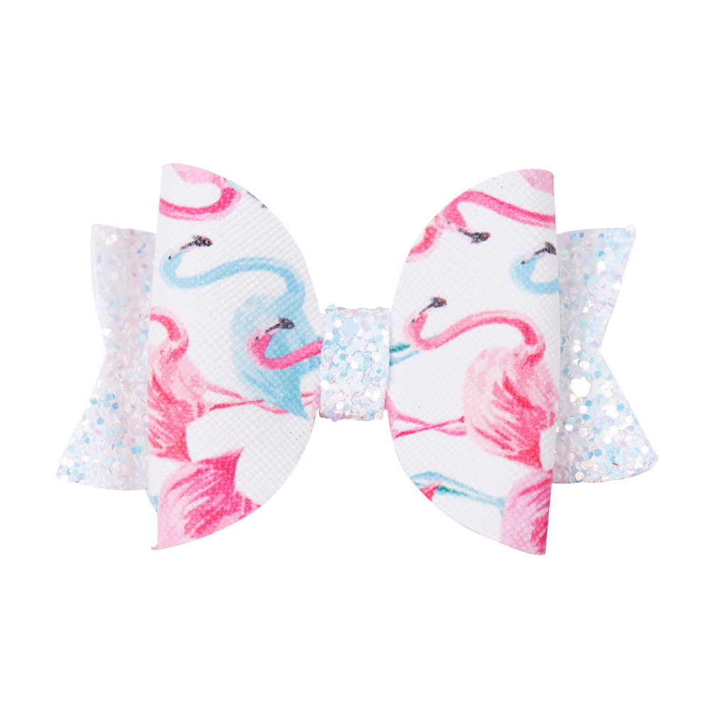 2Pc/set Leather Mermaid Hair Bow