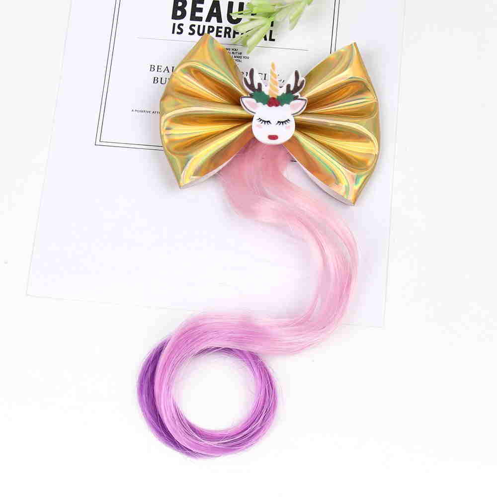 Holographic Mouse Bow With Long Wig