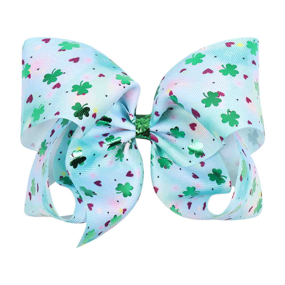 7'' St. Patrick's Day Large Hair Bows