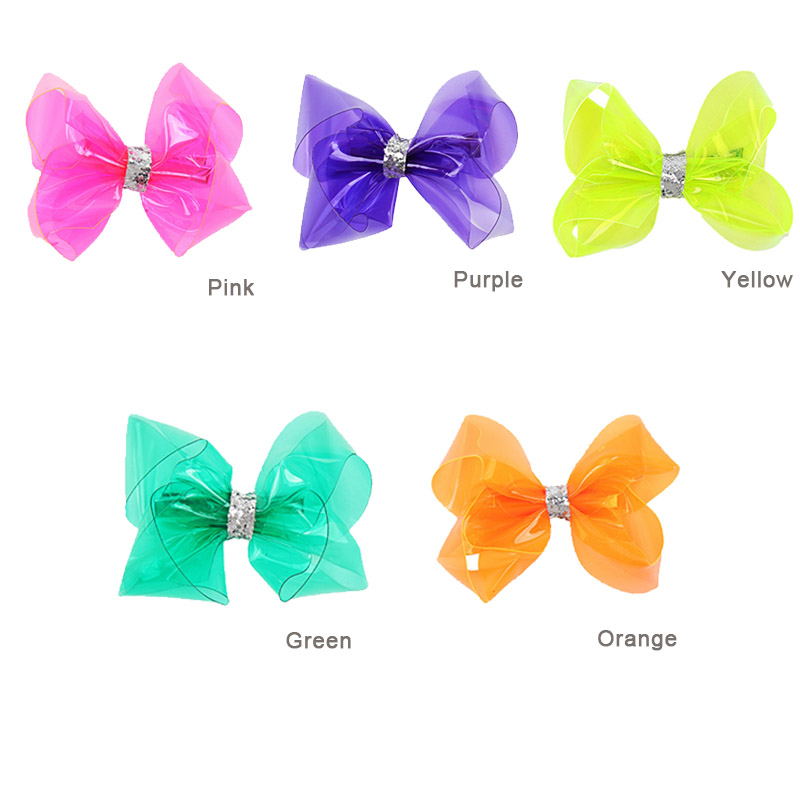 2Pcs/set Waterproof Hair Bow For School Swimming Lessons