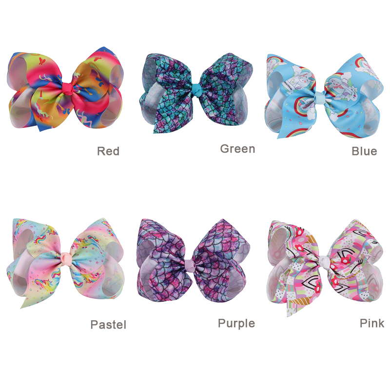 Unicorn And Mermaid Hair Bow