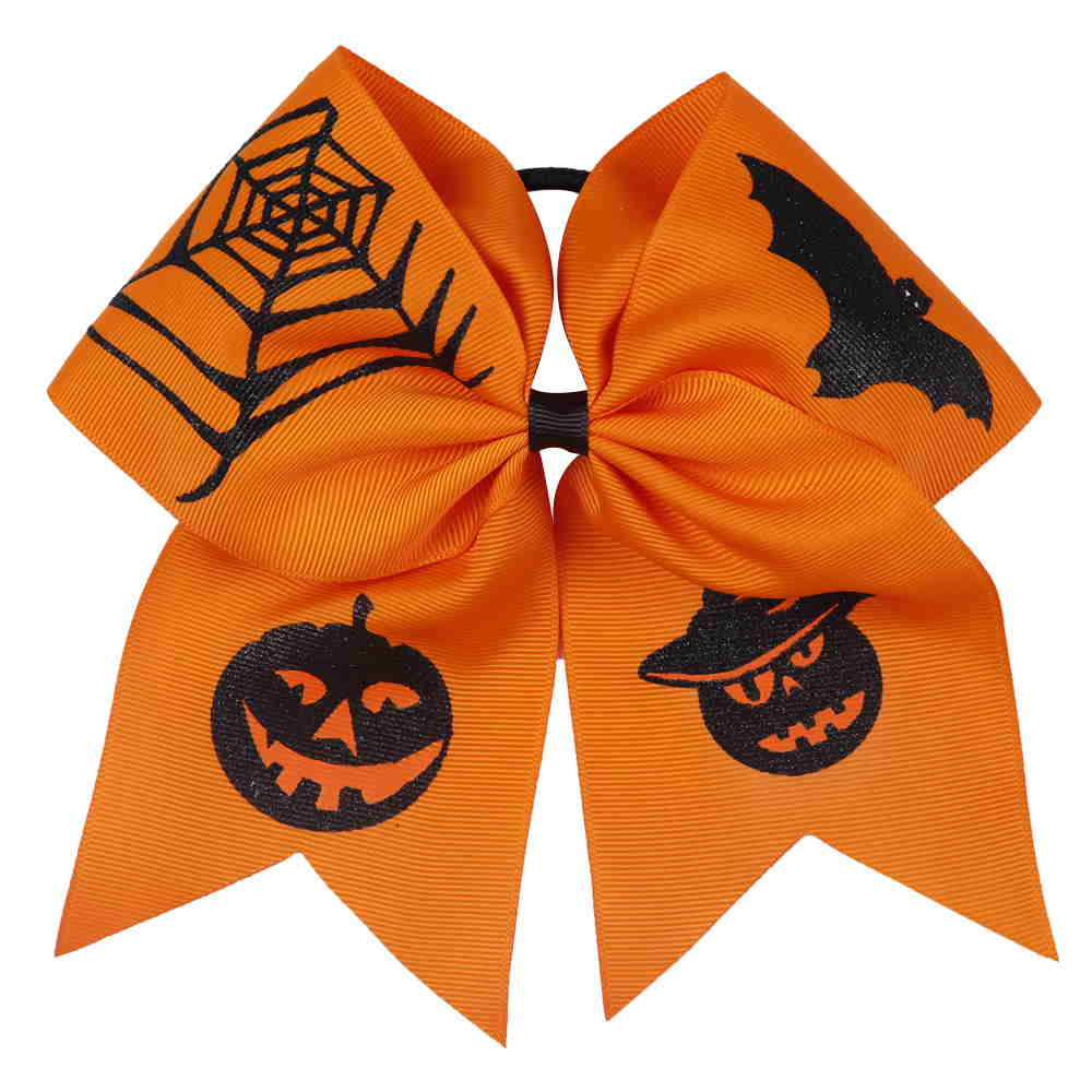 orange cheer bow