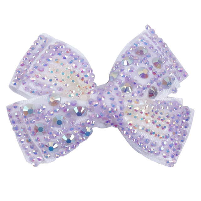 Girls Rhinestone Hair Bows