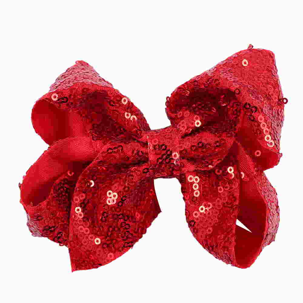 Cheer Leading  Bling Sequined Hair Bows