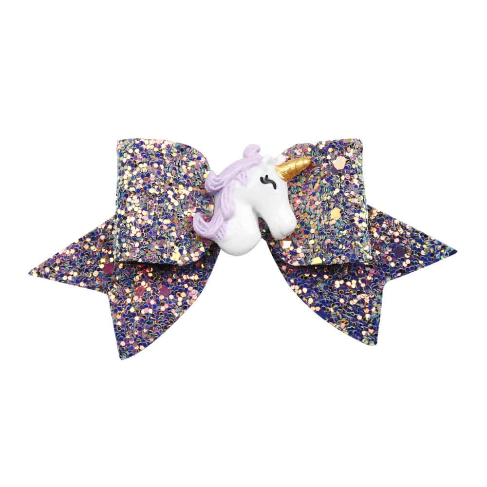 Swallowtail Glitter Hair Clip